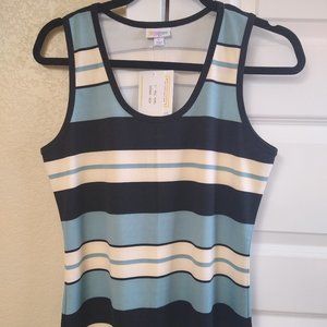 NWT LuLaRoe Striped Tank Top